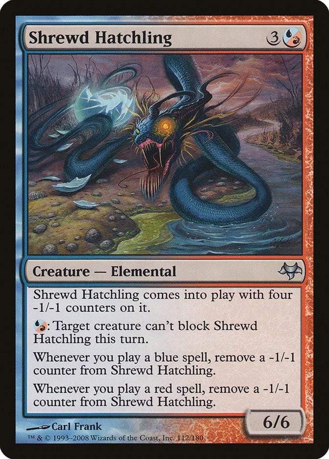 Magic: The Gathering MTG Single Shrewd Hatchling [Eventide]
