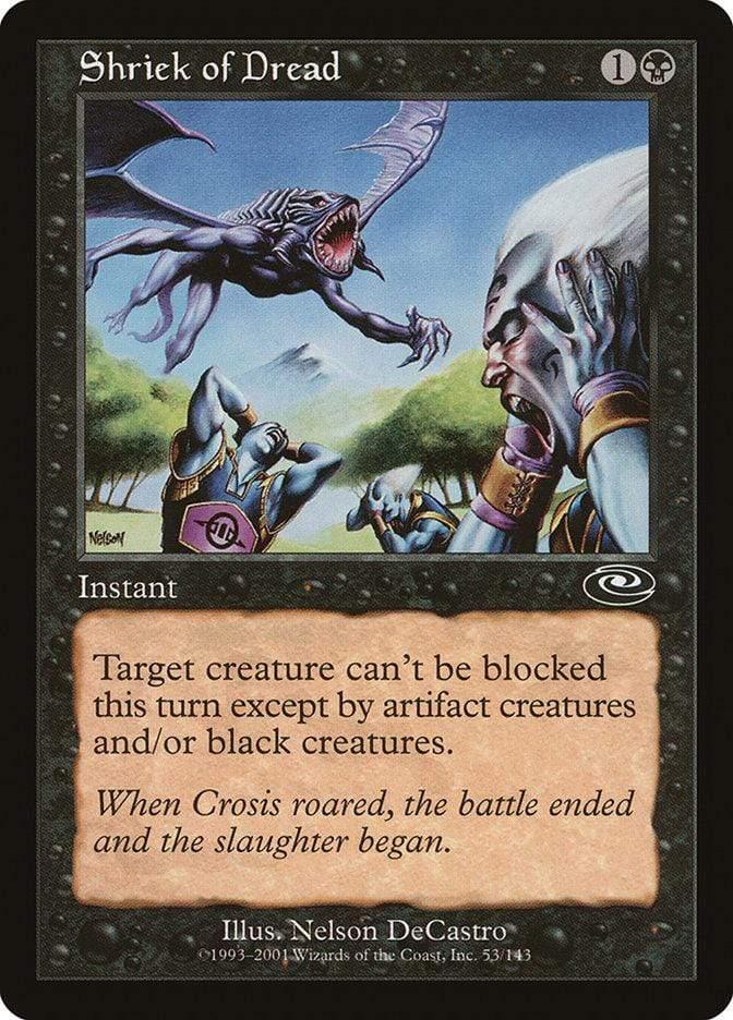 Magic: The Gathering MTG Single Shriek of Dread [Planeshift]