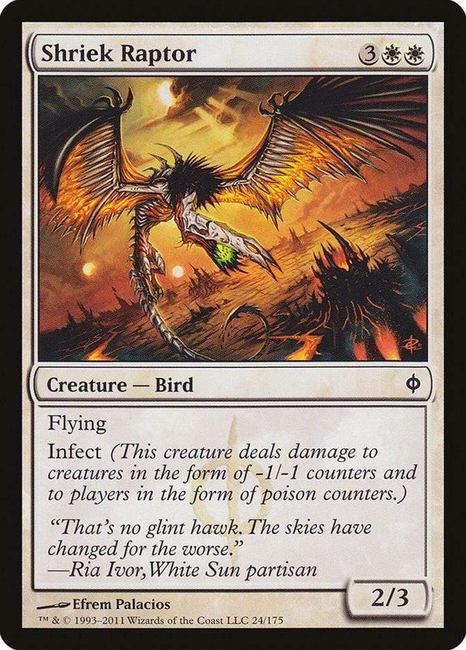 Magic: The Gathering MTG Single Shriek Raptor [New Phyrexia]