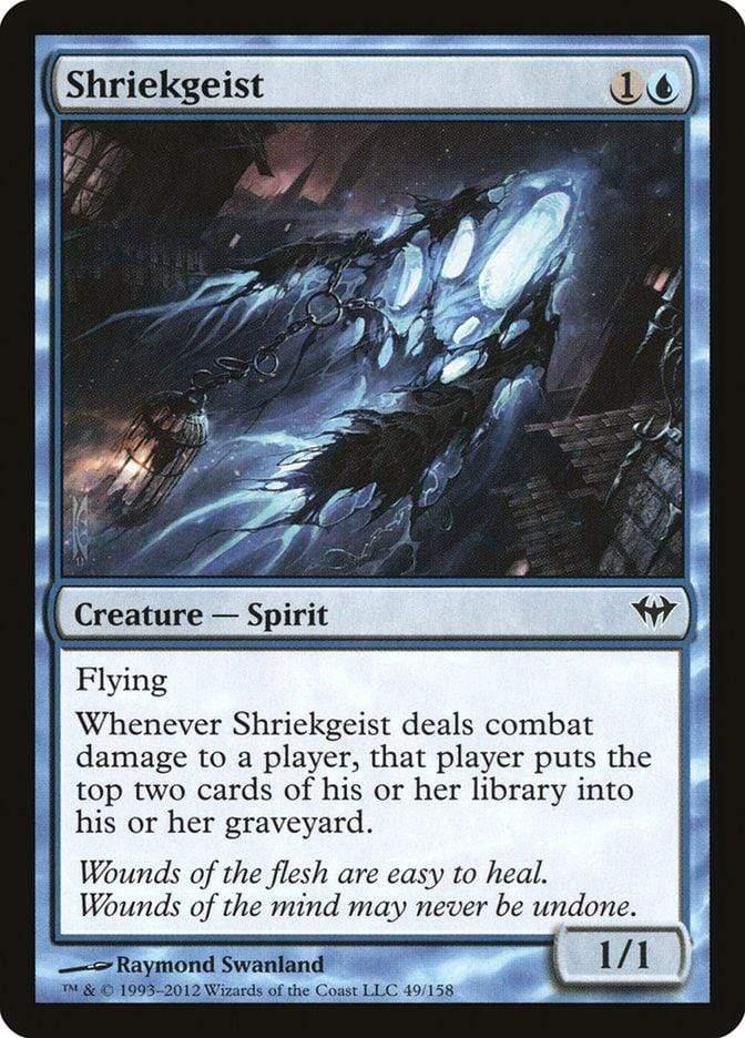 Magic: The Gathering MTG Single Shriekgeist [Dark Ascension]