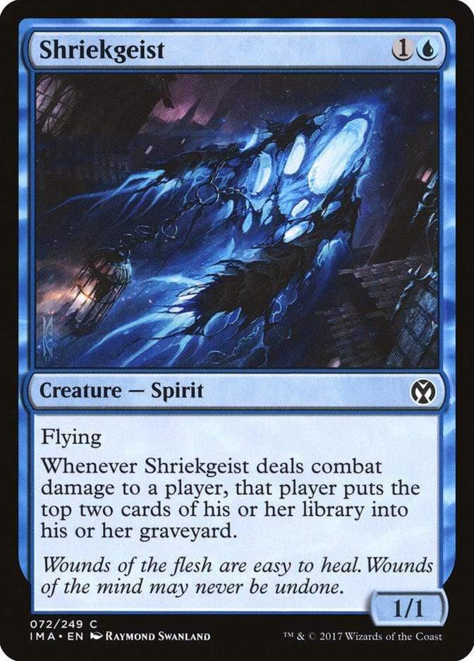 Magic: The Gathering MTG Single Shriekgeist [Iconic Masters]