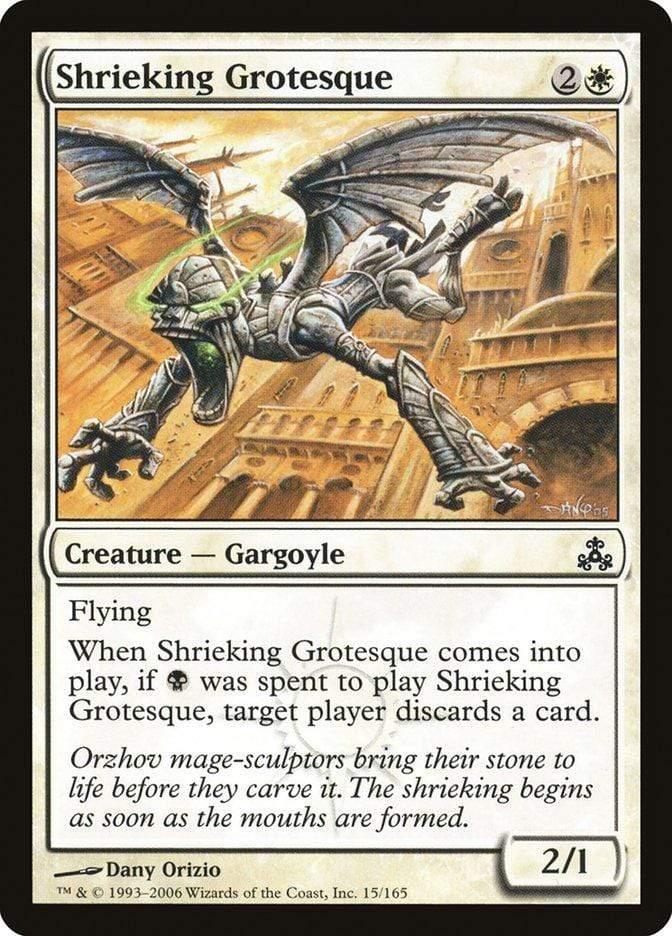 Magic: The Gathering MTG Single Shrieking Grotesque [Guildpact]