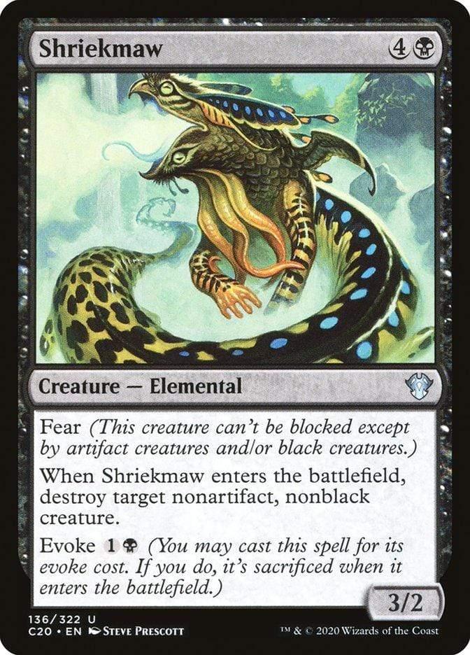 Magic: The Gathering MTG Single Shriekmaw [Commander 2020]
