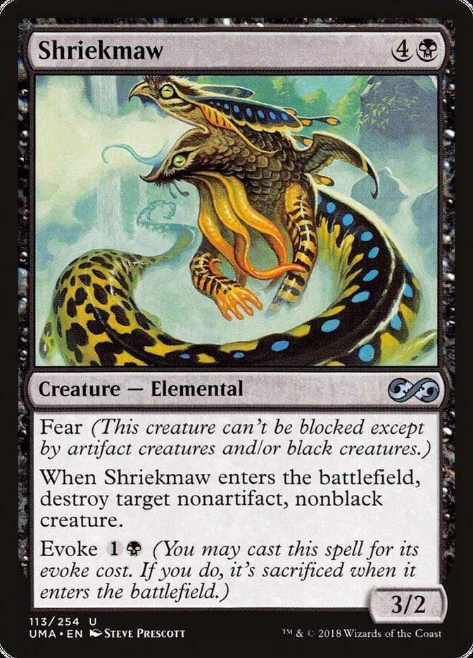 Magic: The Gathering MTG Single Shriekmaw [Ultimate Masters]