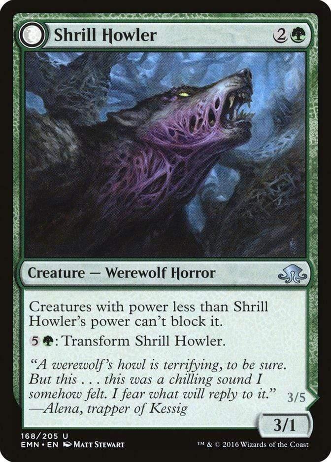 Magic: The Gathering MTG Single Shrill Howler // Howling Chorus [Eldritch Moon]