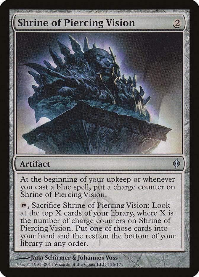 Magic: The Gathering MTG Single Shrine of Piercing Vision [New Phyrexia]