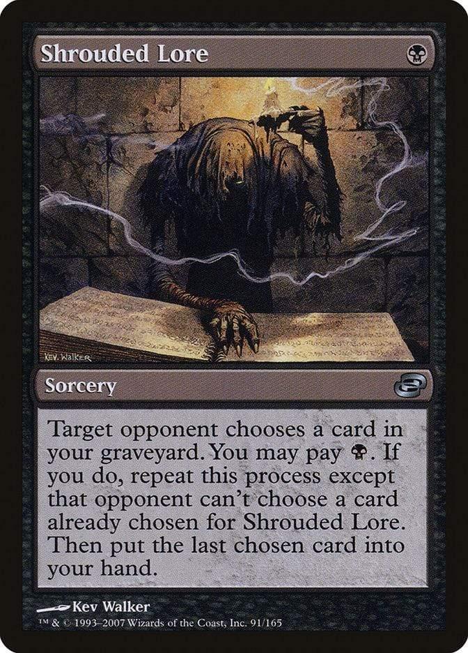 Magic: The Gathering MTG Single Shrouded Lore [Planar Chaos]