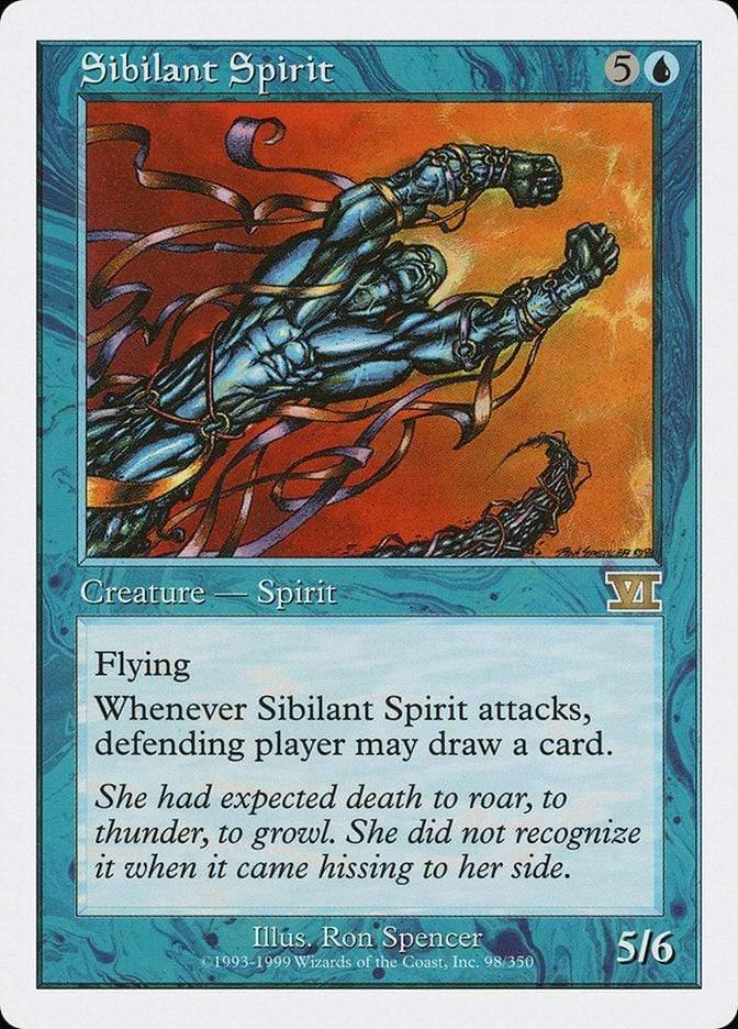 Magic: The Gathering MTG Single Sibilant Spirit [Classic Sixth Edition]