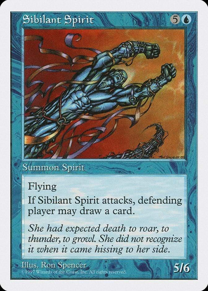 Magic: The Gathering MTG Single Sibilant Spirit [Fifth Edition]