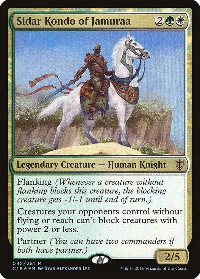 Magic: The Gathering MTG Single Sidar Kondo of Jamuraa [Commander 2016]