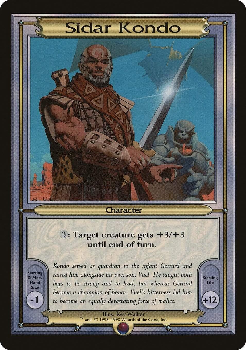 Magic: The Gathering MTG Single Sidar Kondo [Vanguard Series]
