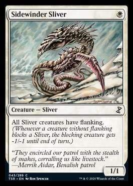 Magic: The Gathering MTG Single Sidewinder Sliver [Time Spiral Remastered]