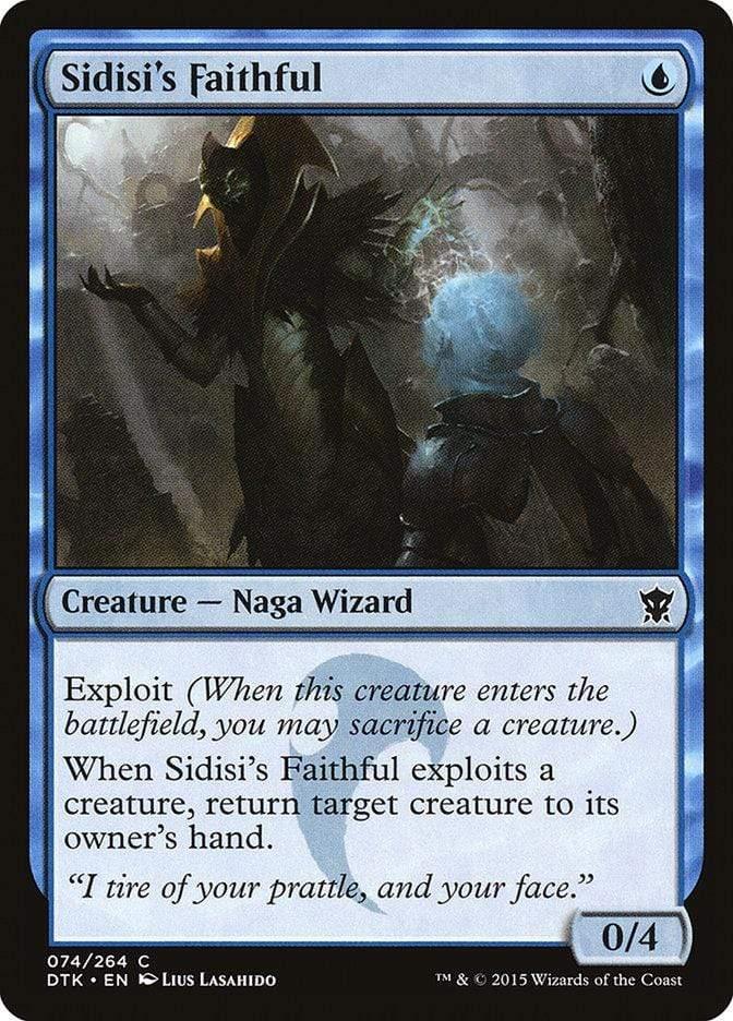 Magic: The Gathering MTG Single Sidisi's Faithful [Dragons of Tarkir]
