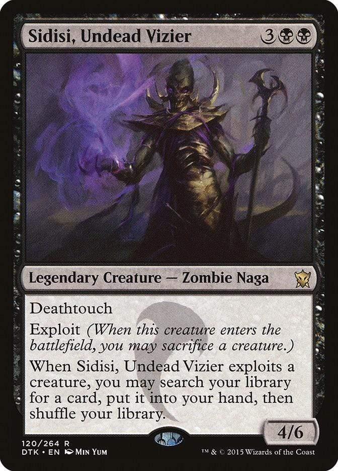 Magic: The Gathering MTG Single Sidisi, Undead Vizier [Dragons of Tarkir]
