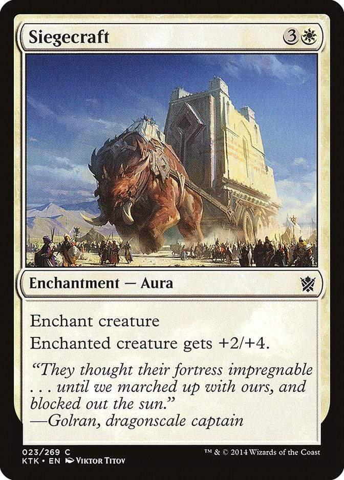 Magic: The Gathering MTG Single Siegecraft [Khans of Tarkir]