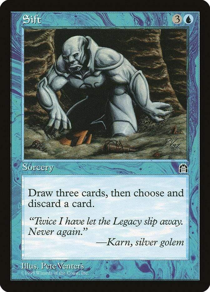 Magic: The Gathering MTG Single Sift [Stronghold]