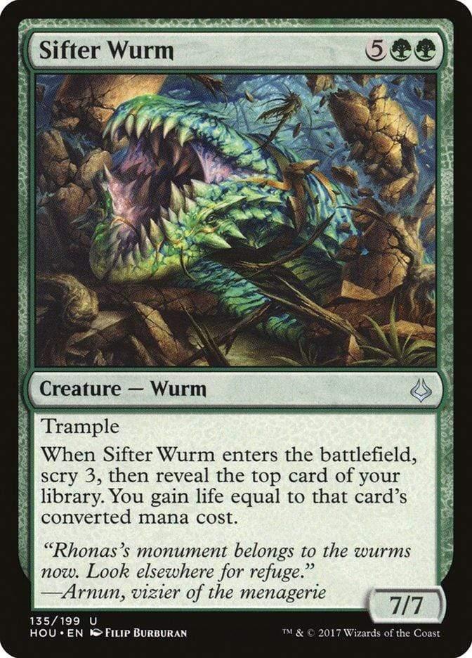 Magic: The Gathering MTG Single Sifter Wurm [Hour of Devastation]