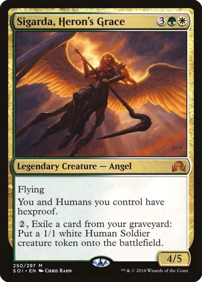Magic: The Gathering MTG Single Sigarda, Heron's Grace [Shadows over Innistrad]