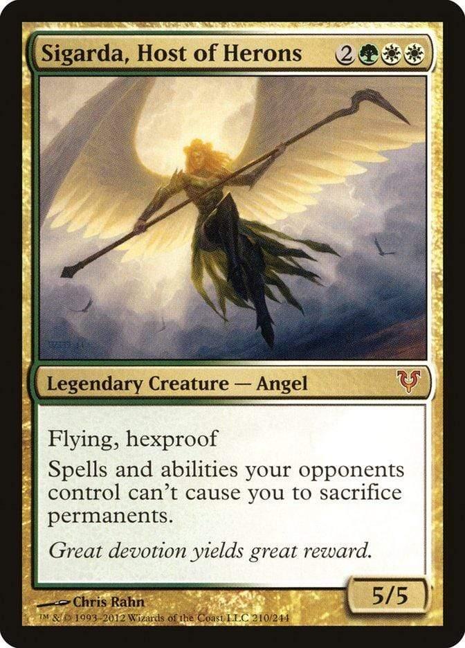 Magic: The Gathering MTG Single Sigarda, Host of Herons [Avacyn Restored]