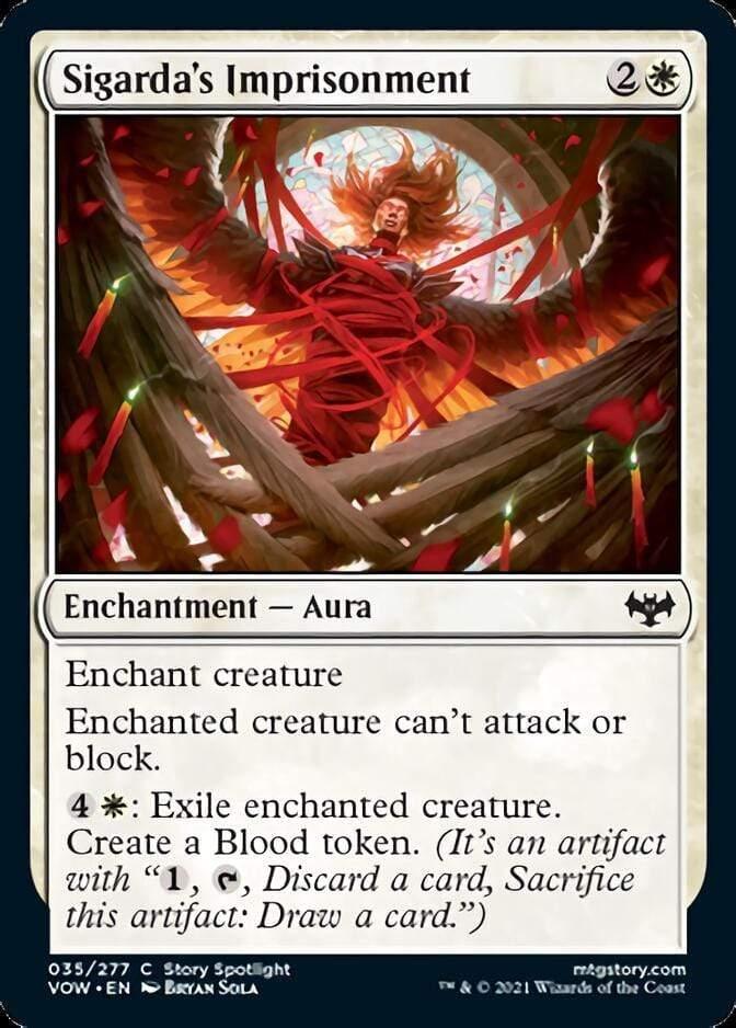 Magic: The Gathering MTG Single Sigarda's Imprisonment [Innistrad: Crimson Vow]