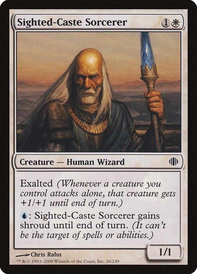 Magic: The Gathering MTG Single Sighted-Caste Sorcerer [Shards of Alara]