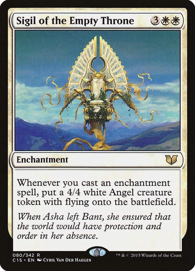 Magic: The Gathering MTG Single Sigil of the Empty Throne [Commander 2015]
