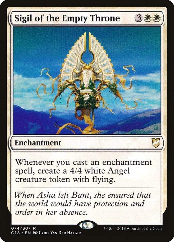 Magic: The Gathering MTG Single Sigil of the Empty Throne [Commander 2018]