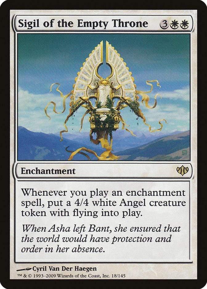Magic: The Gathering MTG Single Sigil of the Empty Throne [Conflux]