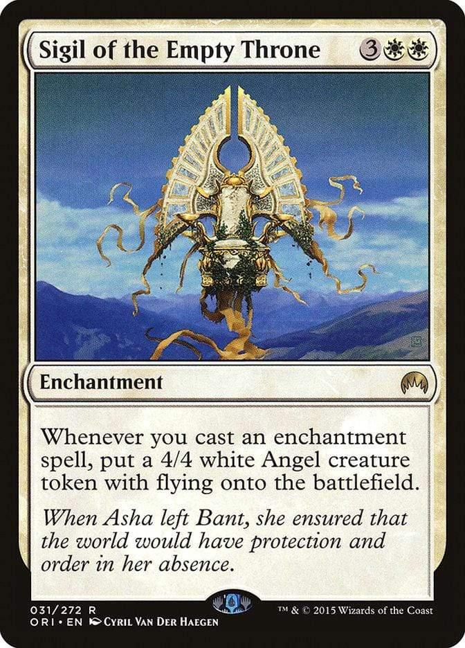 Magic: The Gathering MTG Single Sigil of the Empty Throne [Magic Origins]