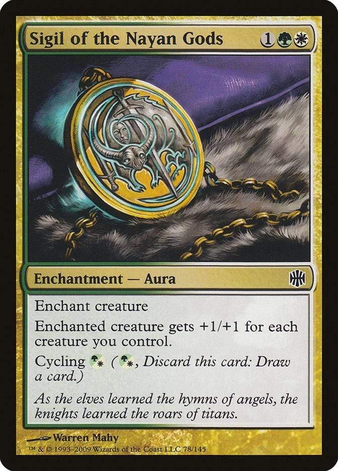 Magic: The Gathering MTG Single Sigil of the Nayan Gods [Alara Reborn]