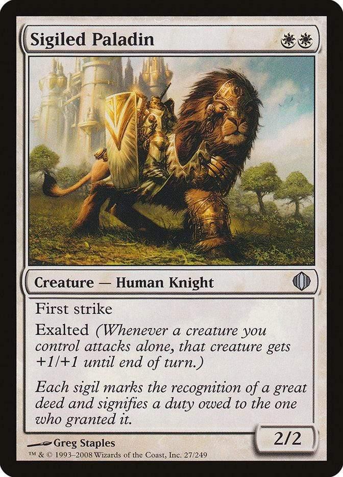 Magic: The Gathering MTG Single Sigiled Paladin [Shards of Alara]