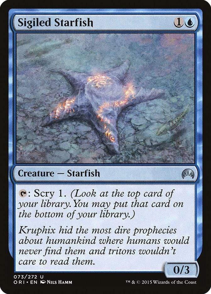 Magic: The Gathering MTG Single Sigiled Starfish [Magic Origins]