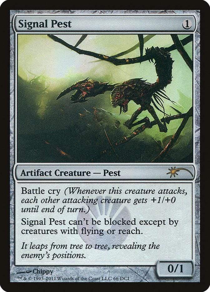 Magic: The Gathering MTG Single Signal Pest [Wizards Play Network 2011]