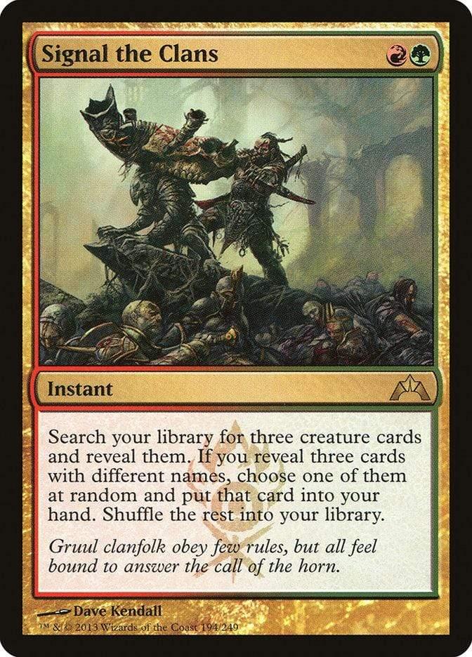 Magic: The Gathering MTG Single Signal the Clans [Gatecrash]