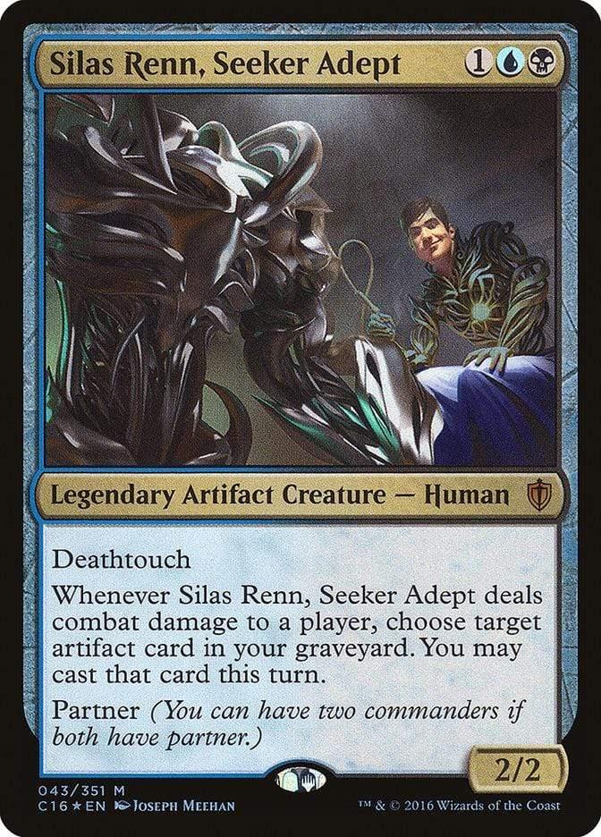 Magic: The Gathering MTG Single Silas Renn, Seeker Adept [Commander 2016]