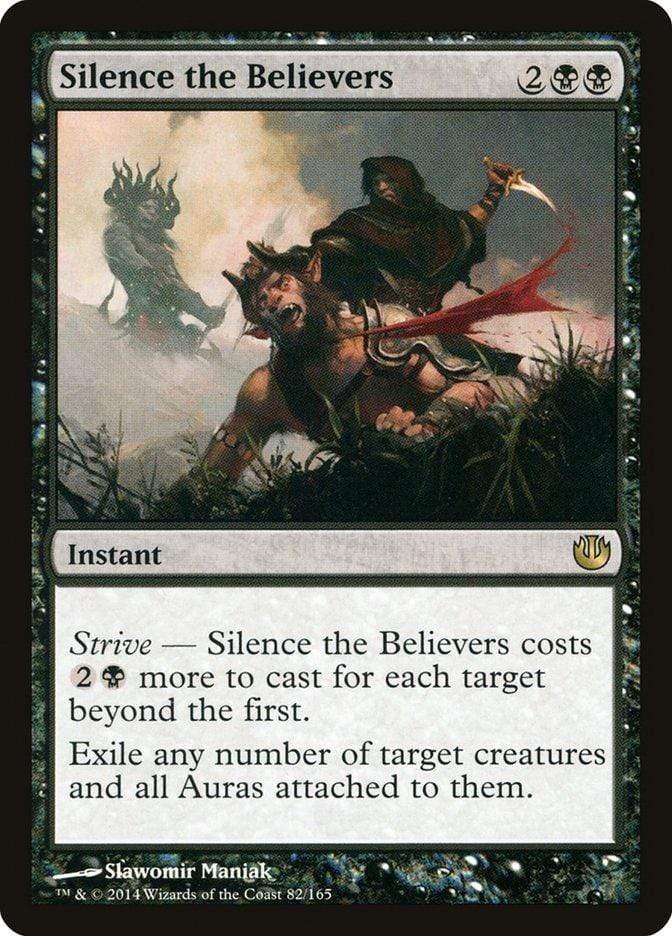 Magic: The Gathering MTG Single Silence the Believers [Journey into Nyx]