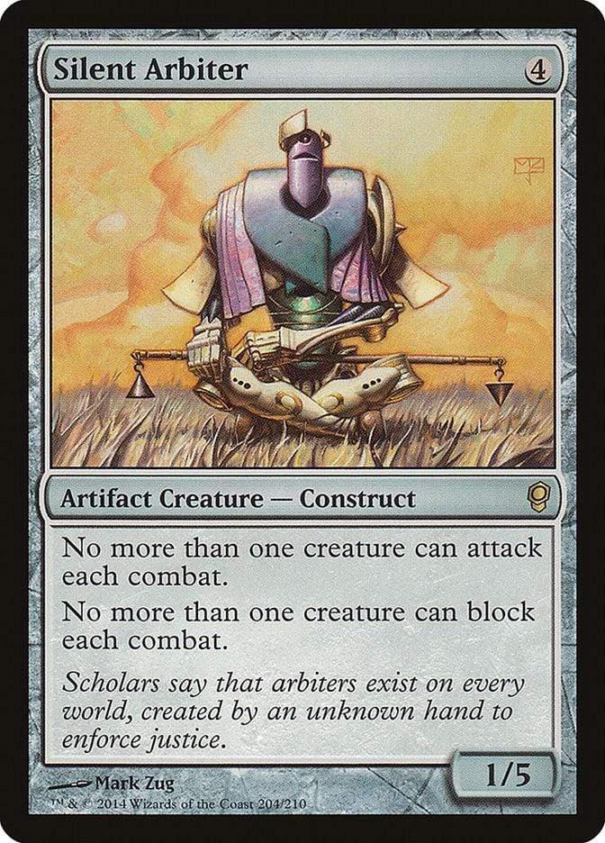 Magic: The Gathering MTG Single Silent Arbiter [Conspiracy]