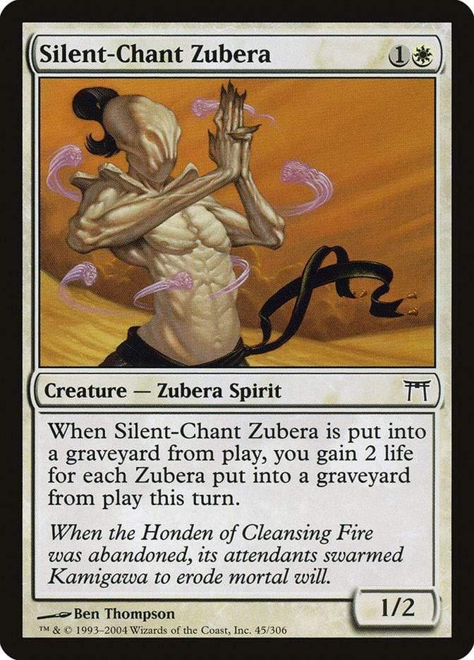 Magic: The Gathering MTG Single Silent-Chant Zubera [Champions of Kamigawa]