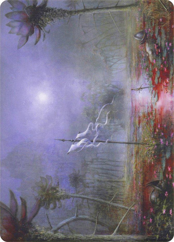 Magic: The Gathering MTG Single Silent Clearing // Silent Clearing [Modern Horizons Art Series]