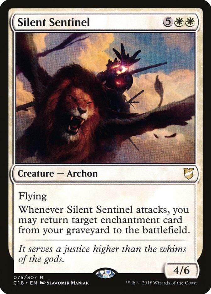 Magic: The Gathering MTG Single Silent Sentinel [Commander 2018]