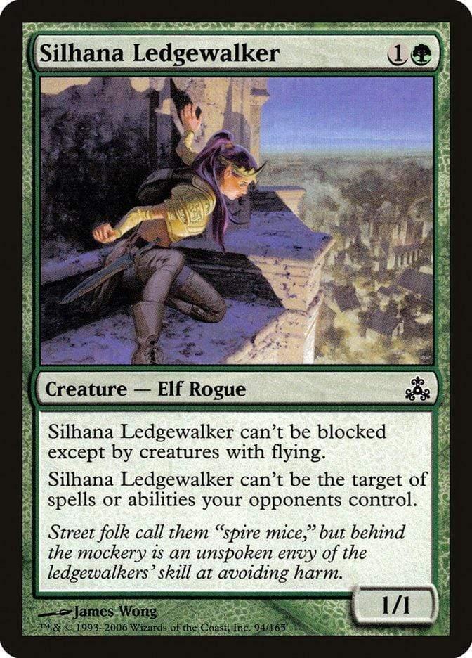Magic: The Gathering MTG Single Silhana Ledgewalker [Guildpact]