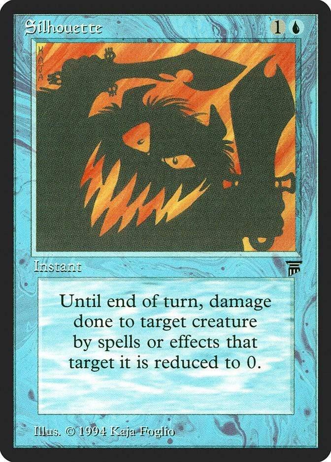 Magic: The Gathering MTG Single Silhouette [Legends]