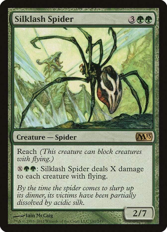 Magic: The Gathering MTG Single Silklash Spider [Magic 2013]