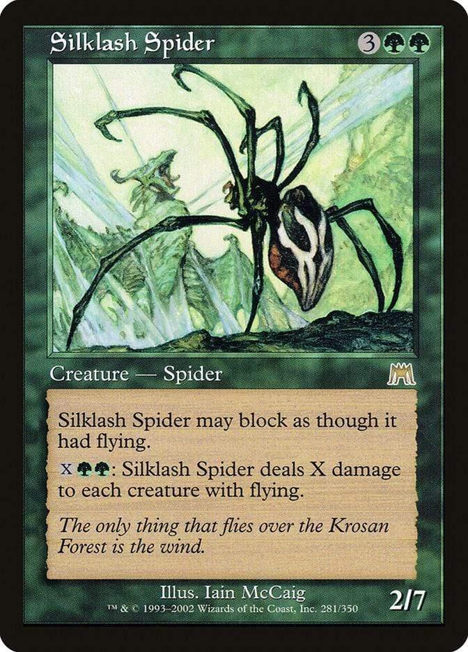Magic: The Gathering MTG Single Silklash Spider [Onslaught]