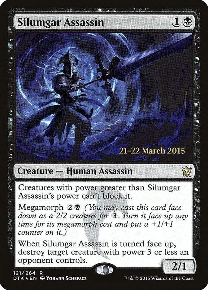 Magic: The Gathering MTG Single Silumgar Assassin  [Dragons of Tarkir Prerelease Promos]