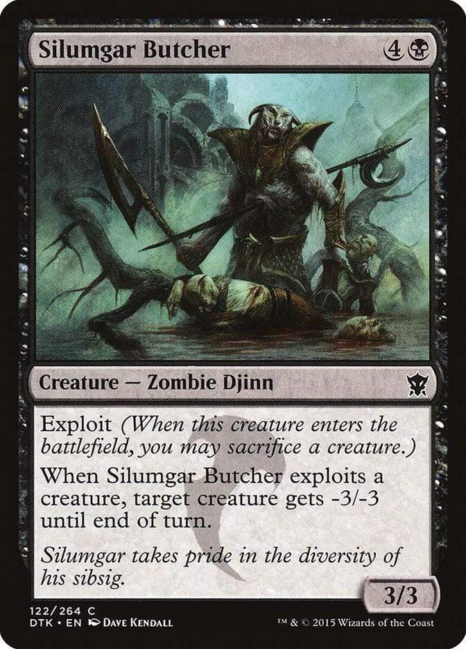 Magic: The Gathering MTG Single Silumgar Butcher [Dragons of Tarkir]