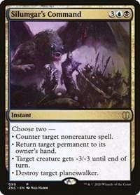 Magic: The Gathering MTG Single Silumgar's Command [Zendikar Rising Commander]