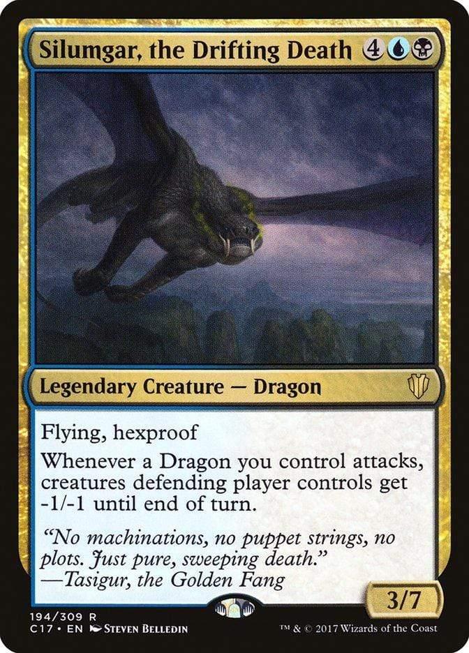 Magic: The Gathering MTG Single Silumgar, the Drifting Death [Commander 2017]