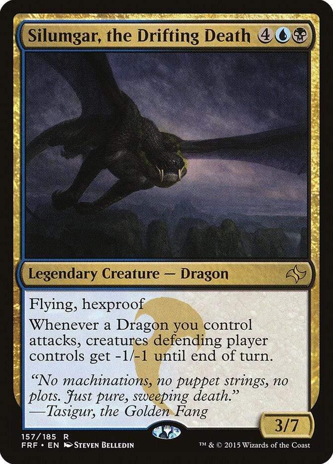 Magic: The Gathering MTG Single Silumgar, the Drifting Death [Fate Reforged]