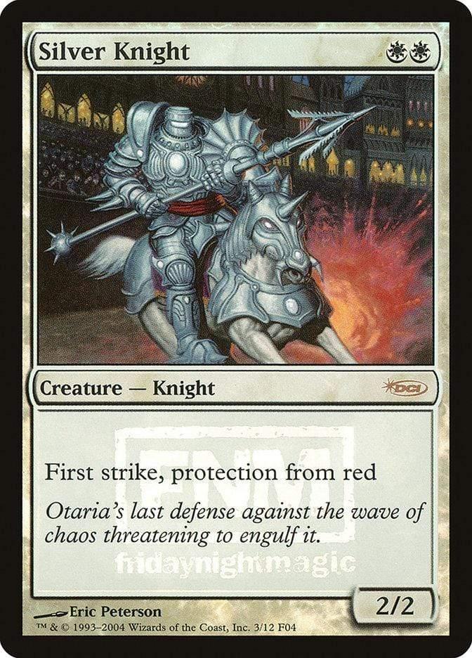Magic: The Gathering MTG Single Silver Knight [Friday Night Magic 2004]